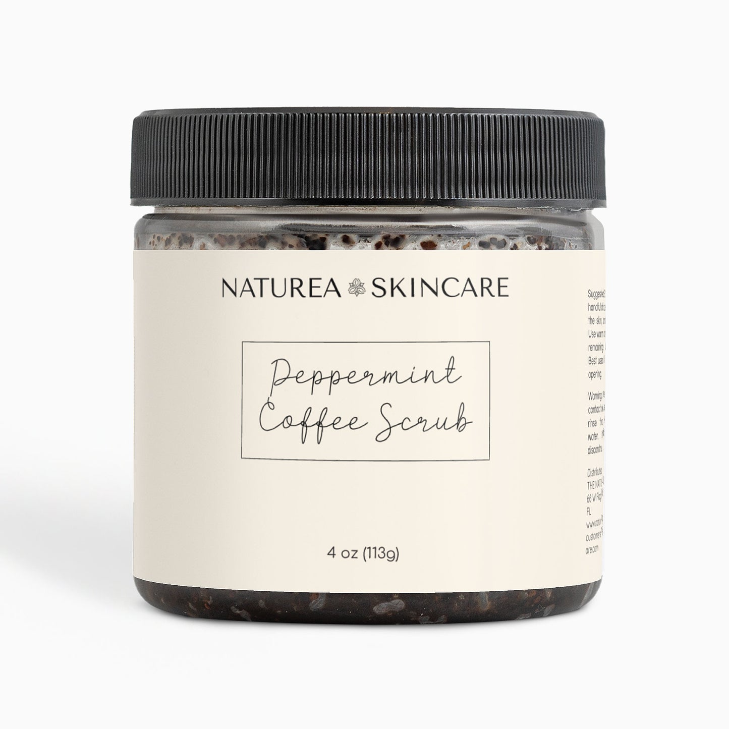 Peppermint Coffee Scrub